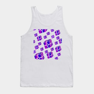 Neon Cubes Tank Top